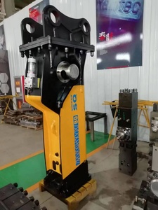 Marteau hydraulique brise-roche SQ80 pour excavatrices de 18 à 26 tonnes, accessoire de construction et d'exploitation minière, burin inclus - Product Image 2
