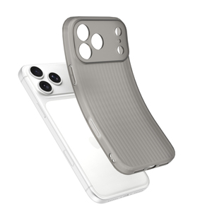 Coques de téléphone portable en TPU mat ondulé et durable pour iPhone 17 Pro Max, protection intégrale antichoc à 360°, anti-traces de doigts - Product Image 4