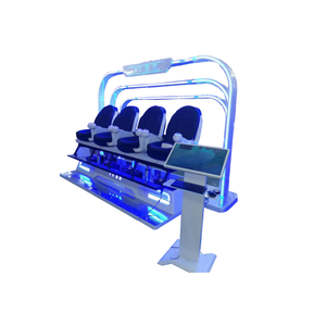 Casque blanc classique 9D <span class=keywords><strong>VR</strong></span> pour les parcs d'aventure commerciaux d'intérieur d'amusement Kids <span class=keywords><strong>Cafe</strong></span> Fantasy Projection 3D Social <span class=keywords><strong>VR</strong></span> Theaters - Product Image 4