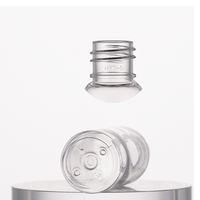 Flacon compte-gouttes vide de 25 ml pour huiles essentielles, en PET dépoli, forme Boston ronde, avec pipette
