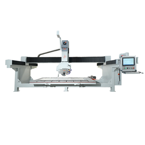 Ganger 5 trục CNC cầu Saw cho đá cẩm thạch và <span class=keywords><strong>Granite</strong></span> 5 trục cầu Saw Máy cắt đá - Product Image 4