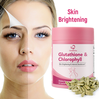 Cápsulas Veganas de Glutatión y Clorofila de 1100mg de Chinaherbs Wholesale para Frescura Interna, Listas para Enviar, Precio al por Mayor