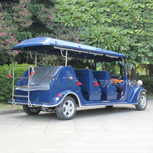 ZOWN Elegante Coche Clásico Eléctrico Retro con Techo para Visitantes de Comunidades y Resorts - Product Image 3