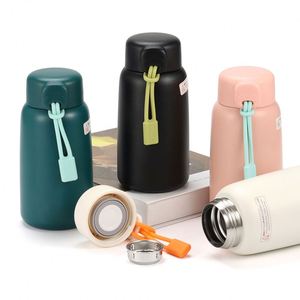 Bouteille d'eau portable en acier inoxydable de qualité alimentaire de 400 ml avec filtre, nouvelle gourde isotherme sous vide pour filles - Product Image 6