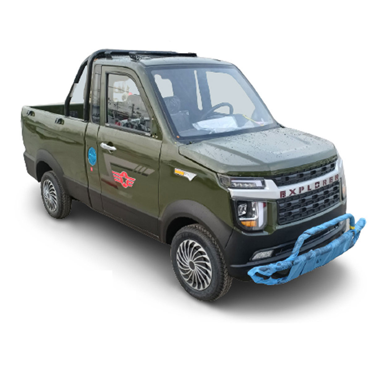3000 Вт/Китай мини-электрический грузовик 4x4, высокопроизводительный грузовой Электрический Грузовой пикап с длительной доставкой, новые энергетические транспортные средства/72 В