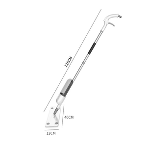 Mopa de Microfibra de Doble Uso para <span class=keywords><strong>Limpieza</strong></span> <span class=keywords><strong>en</strong></span> Seco y Húmedo, Mopa Plana con Rociador Ajustable y Manos Libres para <span class=keywords><strong>Limpieza</strong></span> del Hogar y la Oficina - Product Image 2