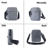 Sac messager en polyester avec logo personnalisé, petit sac bandoulière, sacs à bandoulière pour hommes et femmes, sac de voyage minimaliste, sac à bandoulière décontracté, pochettes