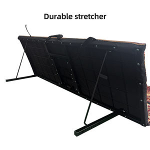 كرسي أرضي عربي محمول من HOMFUL، كرسي استرخاء مبطن بقماش سعودي، كرسي تخييم للشرق الأوسط مع مسند ظهر قابل للتعديل - Product Image 4