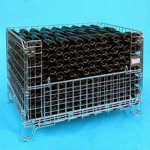 חובה כבדה קריסת מתכת מתקפל כלוב אחסון מטען - Product Image 2