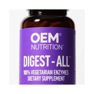 Enzimas Digestivas de Extracto Vegetal OEM para Mejorar la Digestión y la Absorción, Lactasa + Amilasa + Lipasa, Pueden Ayudar con la Hinchazón y los Gases - Product Image 5