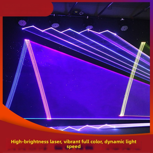 Lumière laser animée pleine couleur 3W contrôlée par le son pour KTV, bars, discothèques et boîtes de nuit, éclairage d'ambiance - Product Image 3