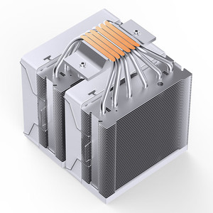 Qiaosibo CR-3000 Dual-Tower Radiator <b>Computer</b> Cpu <b>Fan</b> ARGB White 3pin Alloy Bearing 120mm Desktop 1700 Air Cooling <b>Computer</b> Case - Product Image 3
