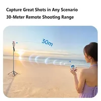 Mini écran de contrôle sans fil pour téléphone, moniteur portable pour caméra arrière avec écran magnétique pour l'enregistrement vidéo de vlogs
