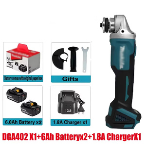 <span class=keywords><strong>Meuleuse</strong></span> d'angle sans fil <span class=keywords><strong>Makita</strong></span> DGA402 <span class=keywords><strong>18V</strong></span> LXT, disque de 100 mm (4 po), 1 limiteur de courant électronique, 1,5 kg, légère - Product Image 2