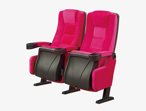 Silla de Cine Ergonómica Resistente al Fuego, de Tela Color Verde Azulado, con Portavasos, para Uso en Cines y Multiplex, Venta al Por Mayor - Product Image 4