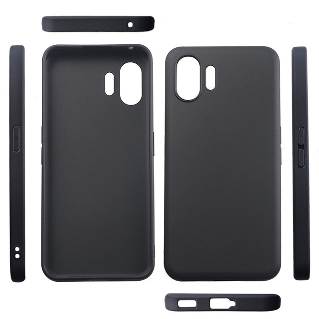 Wholesale Black Matte Frosted Mobile Phone Cases Soft TPU Silicone Covers Phone Case for Nothing Phone 2 1 Case