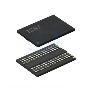 ชิปอิเล็กทรอนิกส์หน่วยความจำ96 TFBGA IS46TR16128D-125KBLA1-TR วงจรรวม BOM - Product Image 1