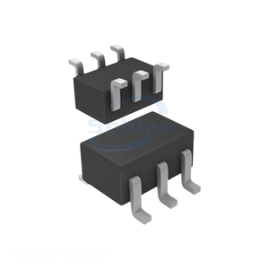 TRANS 2NPN PREBIAS 0.2W US6 Manufacturer Channel 6-TSSOP, SC-88, SOT-363 Electronic Components Manufacturer Transistors - Product Image 1