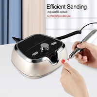 Perceuse à ongles électrique SML 35000 tr/min SML M3 avec pédale, modes main et pied, machine de manucure et pédicure pour nail art