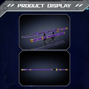 MOULD KING 10260 Créatif <span class=keywords><strong>Zoro</strong></span>'s Katanas 3 Briques à assembler Cadeaux pour enfants Ensemble d'éclairage Blocs <span class=keywords><strong>de</strong></span> construction - Product Image 3