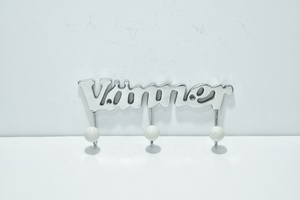 Premium Metal vämer <b>Wall</b> Hook <b>Rack</b> with Ceramic Knobs Decorative <b>Wall</b> Mounted <b>Coat</b> Keys & Accessories Holder Available for Sale - Product Image 2