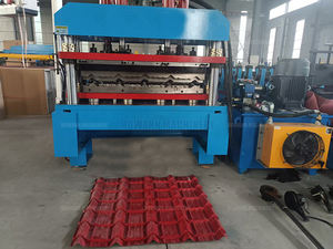 Nouveau design de rouleau de carreaux émaillés formant la machine rouleau de feuille de toiture émaillée colorée formant la machine - Product Image 3