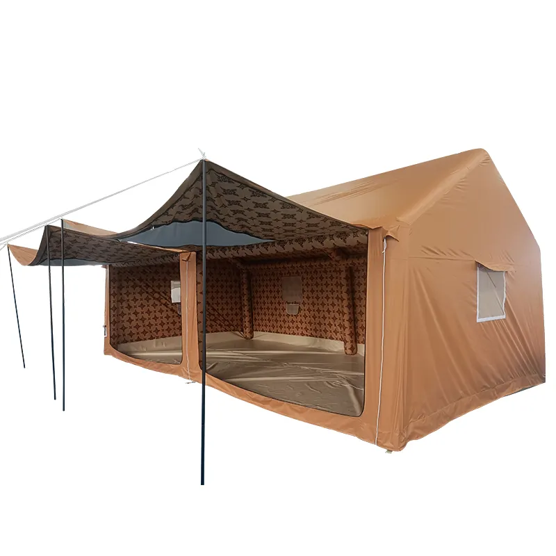 방수 옥스포드 패브릭 캔버스 중동 아라비아 사막 텐트 야외 캠핑 풍선 텐트 5-8 인용