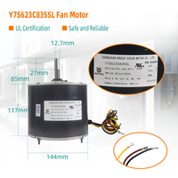 Moteur de ventilateur Y7S623C835SL 208-230V 60Hz, pièces de moteur de ventilateur, 1/4HP 1.45A 1100RPM CCW