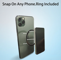 Écran tactile pour selfie, caméra arrière magnétique puissante pour iPhone et Android, écran de moniteur Vlog 4,02 pouces