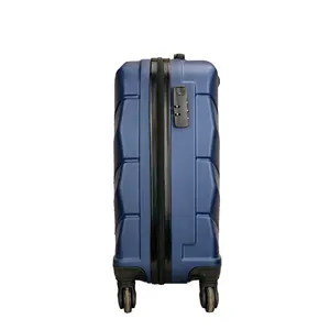 360 रोलिंग ट्राली सामान सेट एबीएस कठिन खोल सूटकेस सेट यात्रा सामान बैग