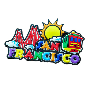 Giá rẻ tùy chỉnh nam châm 2D 3D in PVC khuyến mại tủ lạnh nam châm chết cắt du lịch lưu niệm tủ lạnh nam châm - Product Image 5