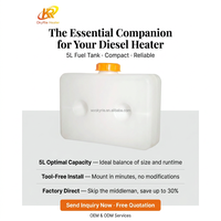 Réservoir de carburant en PEHD épaissi OkyRie DFT 5L, antichoc et anticorrosion, pour chauffage de camping-car et caravane