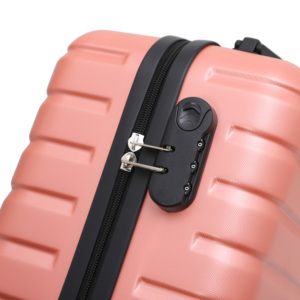 <span class=keywords><strong>Valise</strong></span> de <span class=keywords><strong>cabine</strong></span> unisexe de 18 pouces avec roue tournante silencieuse à 360 degrés Embarquement gratuit Design ABS moderne Fermeture à glissière - Product Image 6