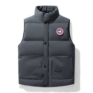 Chaleco <span class=keywords><strong>de</strong></span> Trabajo <span class=keywords><strong>para</strong></span> Hombre Goose 1.1 2026, Ropa Exterior <span class=keywords><strong>de</strong></span> Calidad, Sin Mangas, Grueso, Resistente al Viento, Ligero, con Relleno, Diseño Casual - Product Image 1