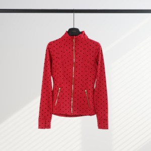 Chaqueta de Yoga para Mujer, Marca L, Edición Correcta, Estilo Definido, Doble Cremallera Dorada con Logotipo, Ropa Deportiva para Gimnasio y Fitness - Product Image 3