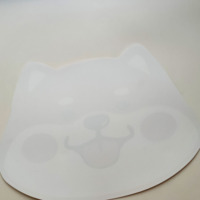 Napperon animal mignon de table d'enfant en bas âge de chien de pp pour le bébé et les enfants