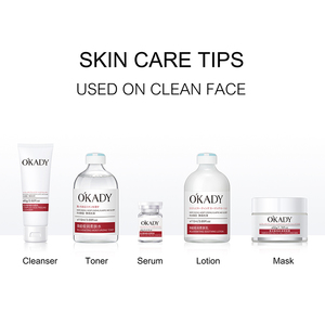 Okady vẻ đẹp chăm sóc da Nhà cung cấp mặt Sữa rửa mặt Vitamin E Niacinamide chống lão hóa bộ chăm sóc da - Product Image 6