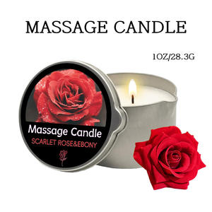 Candela da Massaggio con Olio Essenziale in Barattolo di Latta, Regalo di Lusso per San Valentino e Compleanno, Vendita all'Ingrosso <span class=keywords><strong>2026</strong></span> - Product Image 2