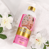 Crème Corporelle Bio 100% AHA Végane et Sans Cruauté Animale à Marque Blanche – Lisse, Exfolie et Éclaircit la Peau Noire