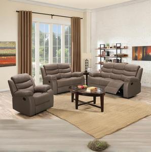 Factory Direct Custom ized Living Sofa Set <span class=keywords><strong>Recliner</strong></span> Verstellbarer Eck-Schnitts tuhl aus Kunstleder-Polster couch 6002