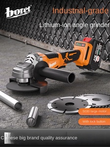Amoladora Angular Inalámbrica Bert con Batería de Litio, Motor Grande de Grado Industrial 5030, 13000 RPM, Herramienta Manual para Cortar y Pulir - Product Image 2