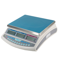 Balance de comptage électronique de haute précision de table, balance industrielle, 3 kg/0,05 g, 6 kg/0,2 g, 15 kg/0,5 g, 30 kg/1 g