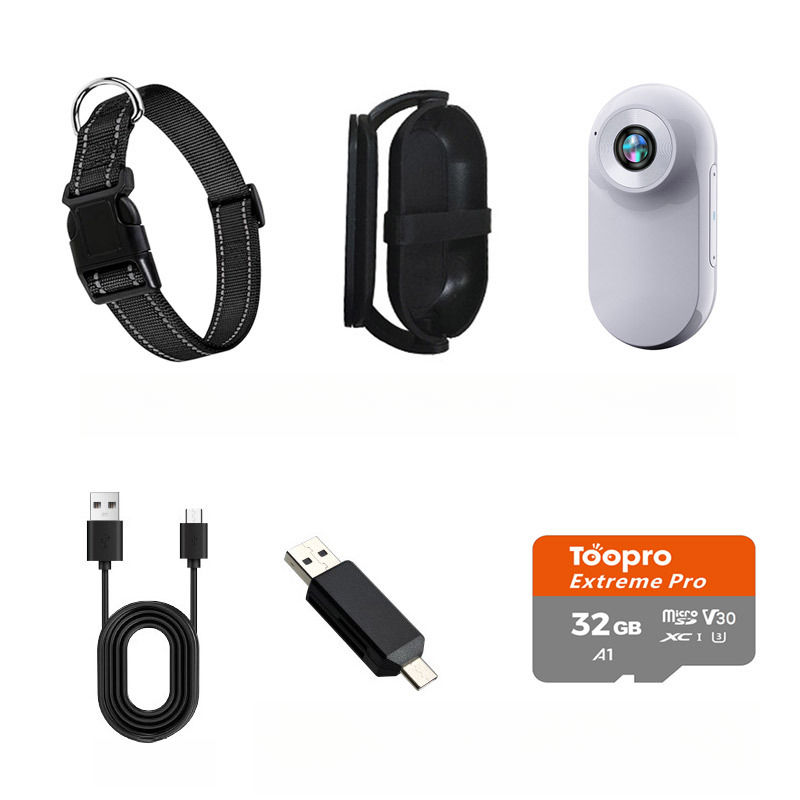 Adjustable camera angle [white]+[32GB memory card]
