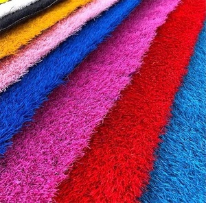 Gazon artificiel arc-en-ciel vibrant à prix avantageux, 25 mm, non toxique, sûr, coloré, pour aire de jeux pour enfants et parc d'attractions Rose - Product Image 1