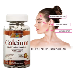 Suplementos OEM hueso vitamina D3 K2 Cápsula de cápsula de calcio OEM Etiqueta Privada vitamina D3 cápsulas blandas - Product Image 2