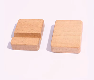 Soporte Portátil de Madera Natural para Teléfono Inteligente, Soporte de Escritorio para Teléfono Celular, Accesorios para Teléfono Móvil - Product Image 6