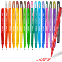 Stylo feutre EZZGOL 35 couleurs, pointe fine moyenne de qualité supérieure 0,7 mm pour journal, écriture, coloriage, prise de notes, dessin