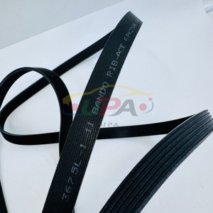 Courroie à nervures en V de haute qualité pour système moteur 25212-25000 2521225000 pour Hyundai ELANTRA 25212 25000 - Product Image 6