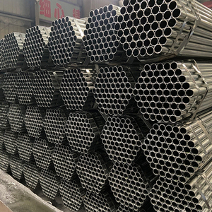 Tubería de Acero Redonda Galvanizada Personalizada de Alta Calidad, Laminada en Caliente, Certificada ISO9001, Servicios de Soldadura y Corte Disponibles - Product Image 3