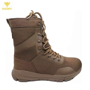 Botas Tácticas Victory Factory hasta <span class=keywords><strong>el</strong></span> Tobillo, Parte Superior Sintética, con Cordones, Soporte <span class=keywords><strong>de</strong></span> <span class=keywords><strong>Arco</strong></span>, Antideslizantes para Verano e Invierno - Product Image 2